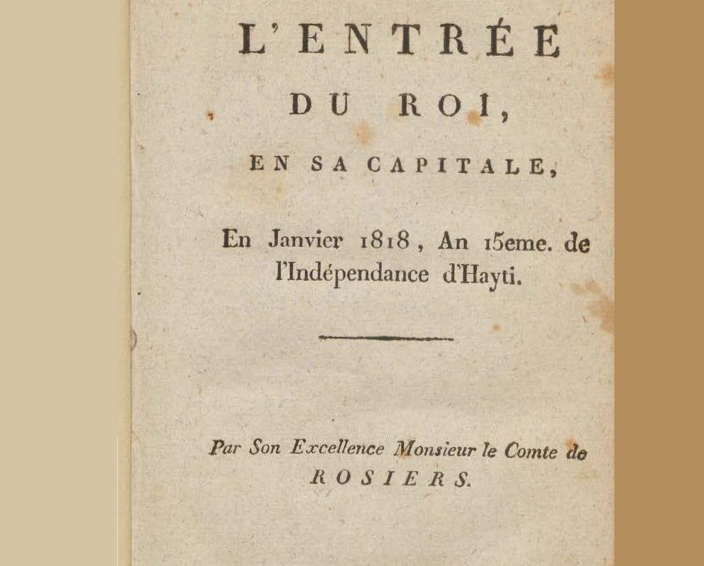  Page 7 du livret de l'Opéra: L'entrée du Roi 